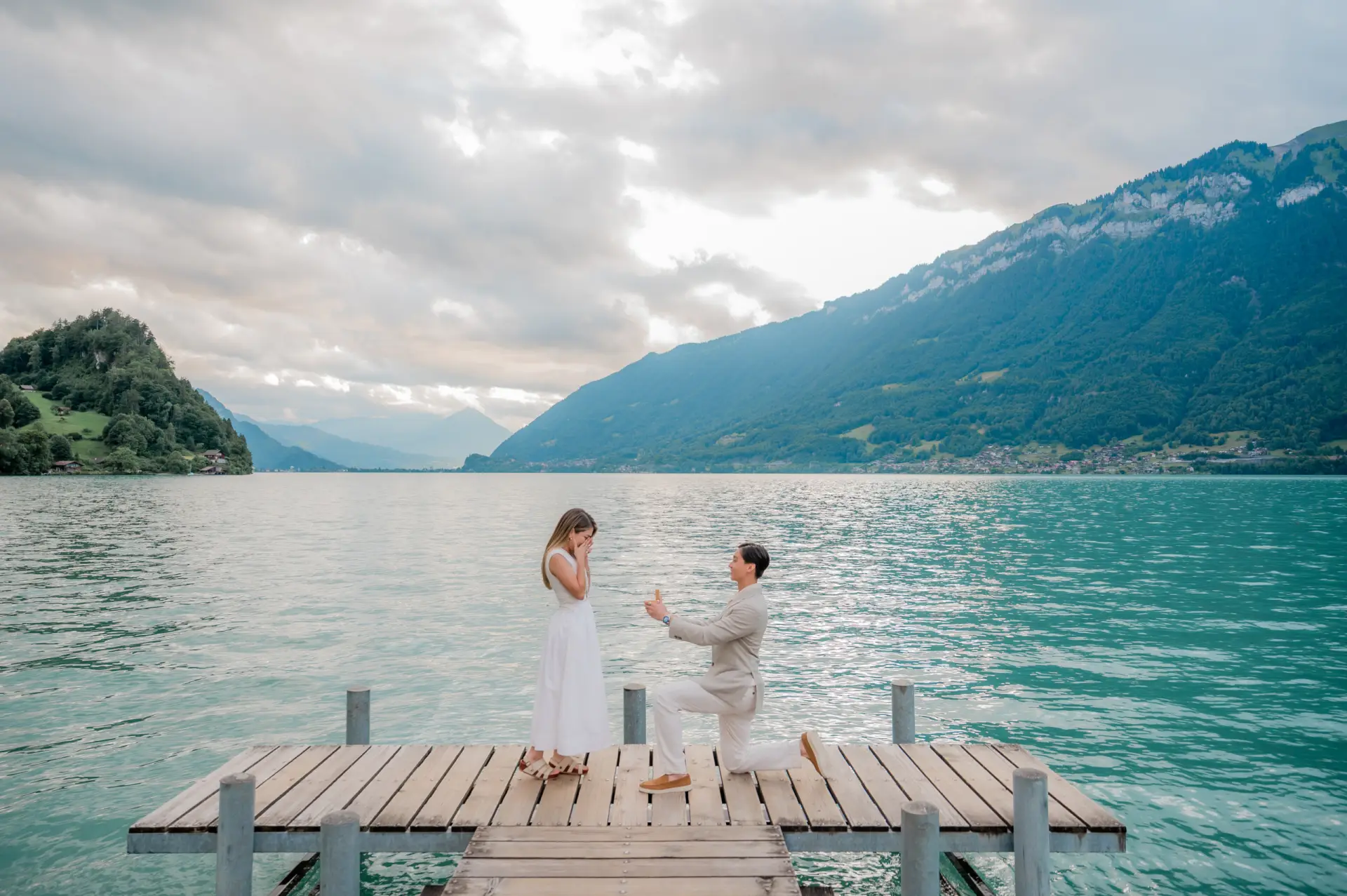 Ethan and Alejandra, I do in Iseltwald